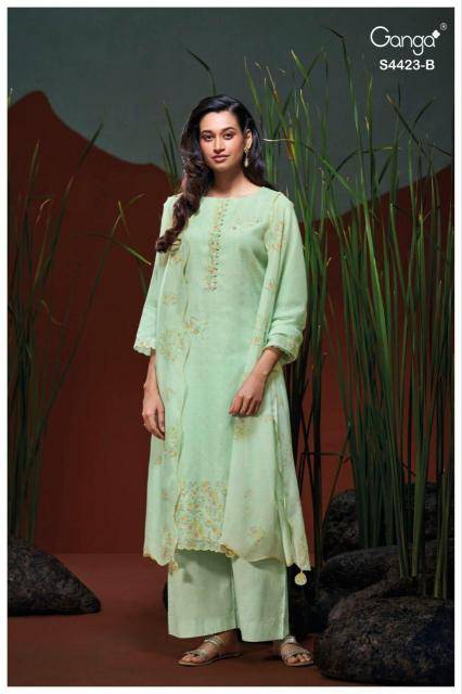 Ganga bethra 4423 Dress material manufacturers in Mumbai